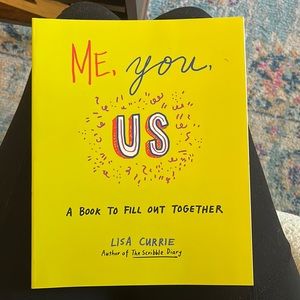 Me, You, Us book. Wedding gift/couple gift.